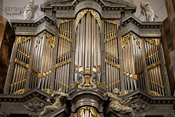 Duyschot Orgel  protestantische Kirche Westerkerk  Amsterdam  Nordholland  Niederlande  Europa