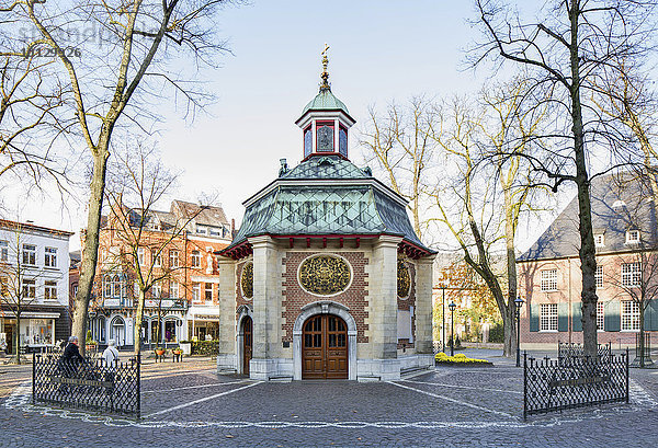 Gnadenkapelle von 1654  Wallfahrtsort Kevelaer  Niederrhein  Nordrhein-Westfalen  Deutschland  Europa