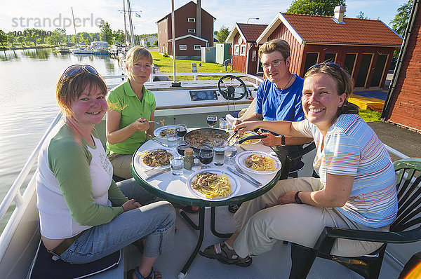 Freundschaft Boot Gericht Mahlzeit