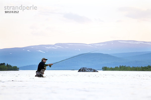 Man fishing