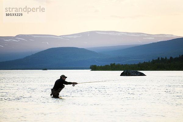 Man fishing