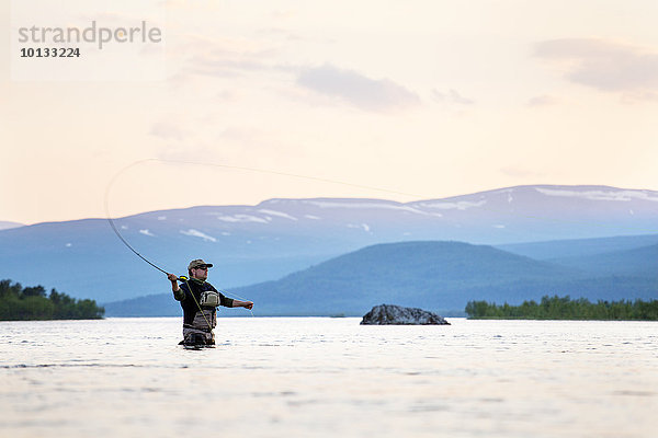 Man fishing