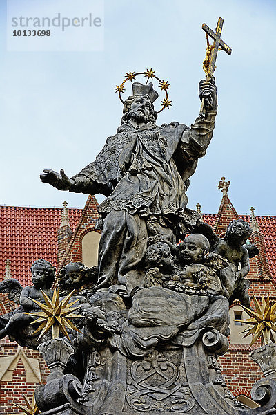 Johann-Nepomuk-Denkmal  Breslau  Polen  Europa