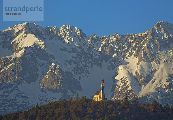 Wallfahrtskirche Locherboden  Mieminger Gebirge  Tirol  Österreich  Europa