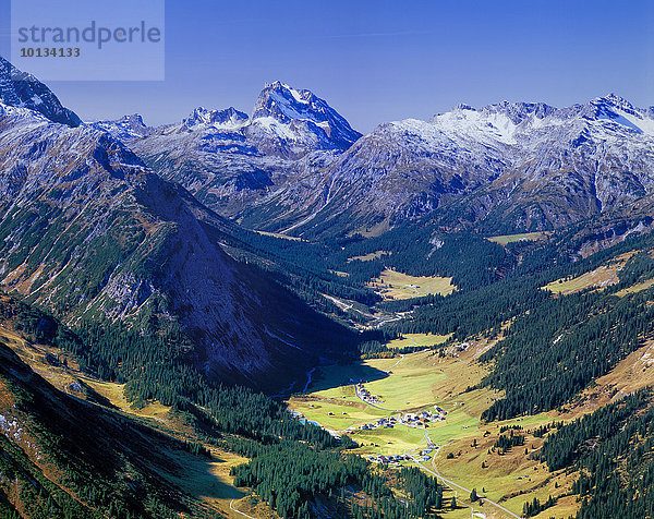 Rote Wand  Lechquellengebirge  Österreich  Europa