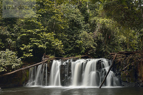 Pume Wasserfall  Fluss Tingé  Mangamba  Province Littoral  Kamerun  Afrika