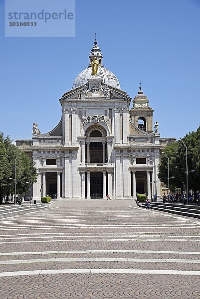 Basilika Santa Maria degli Angeli  Assisi  Provinz Perugia  Umbrien  Italien  Europa