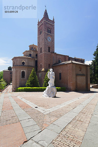 Abtei Monte Oliveto Maggiore  Toskana  Provinz Siena  Italien  Europa