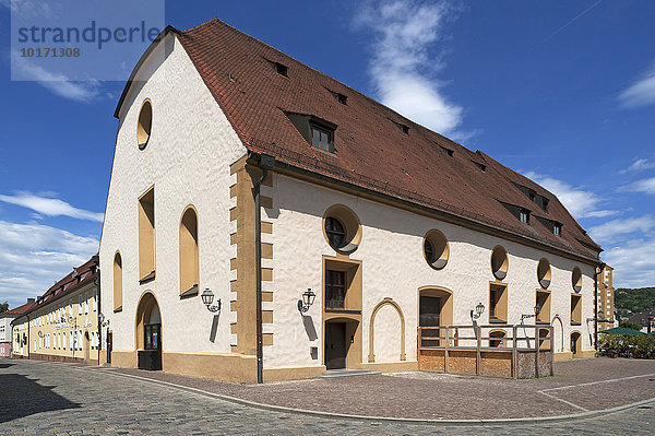 Ehemaliges Franziskanerkloster  Stadttheater  Amberg  Oberpfalz  Bayern  Deutschland  Europa