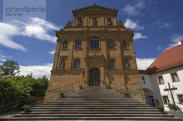 Barocke Wallfahrtskirche Maria Hilf  Amberg  Oberpfalz  Bayern  Deutschland  Europa