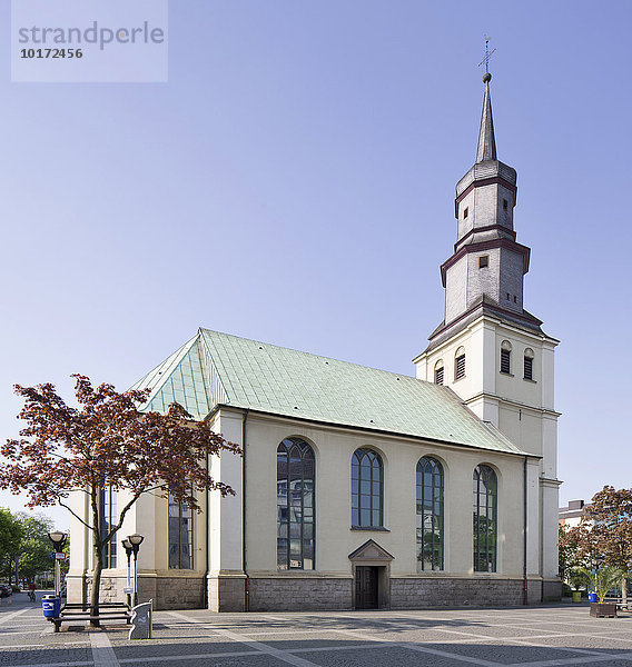 Evangelische Martin-Luther-Kirche von 1739  Hamm  Westfalen  Nordrhein-Westfalen  Deutschland  Europa