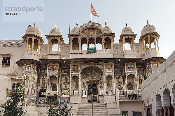 Raghu Nath Tempel  Mandawa  Rajasthan  Indien  Asien