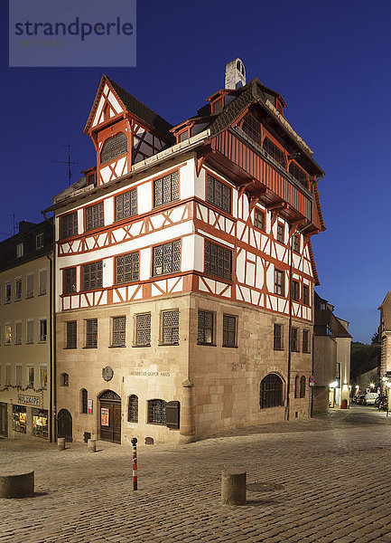Albrecht-Dürer-Haus  Nürnberg  Bayern  Deutschland  Europa