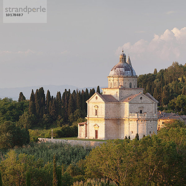 Kirche San Biagio  Montepulciano  Toskana  Provinz Siena  Italien  Europa