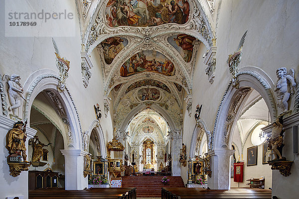 Stiftskirche  Stift Ardagger  Mostviertel  Niederösterreich  Österreich  Europa
