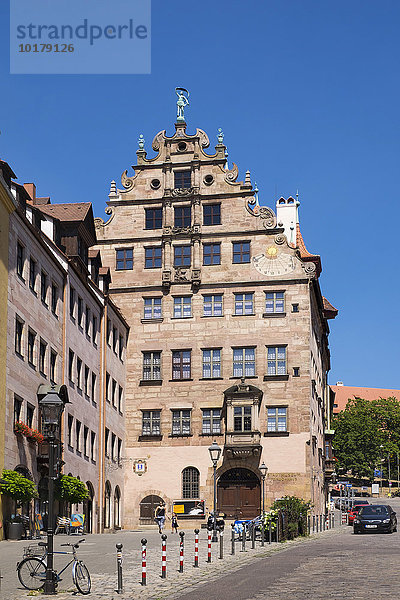 Stadtmuseum Fembohaus  Sebalder Altstadt  Nürnberg  Mittelfranken  Franken  Bayern  Deutschland  Europa
