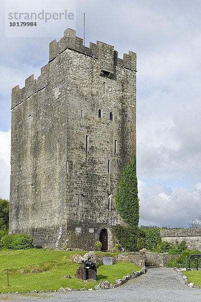 O'Dea Castle  Knockarradaun West  Corofin  Munster  Irland  Europa