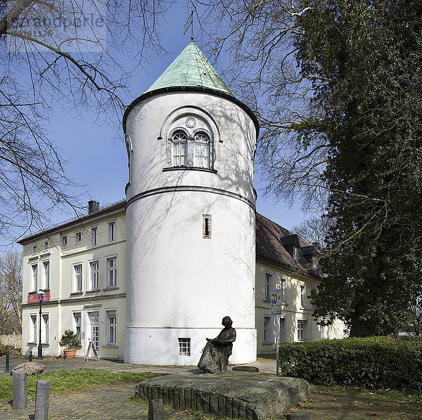 Ehemalige Burg Unna  heute Hellweg-Museum  Unna  Ruhrgebiet  Nordrhein-Westfalen  Deutschland  Europa