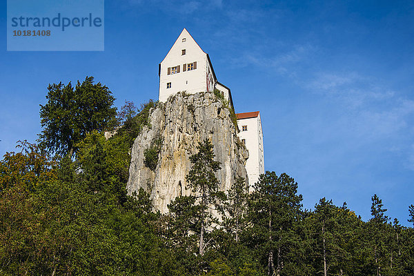 Burg Prunn  bei Riedenburg  Altmühltal  Franken  Bayern  Deutschland  Europa