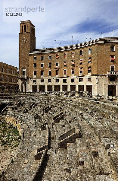 Amphietheater  Lecce  Apulien  Italien  Europa