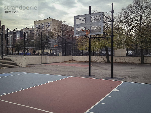 leer Städtisches Motiv Städtische Motive Straßenszene Basketball Gericht