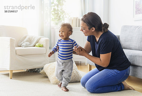 Sohn Zimmer mischen Wohnzimmer Mutter - Mensch Baby Mixed spielen