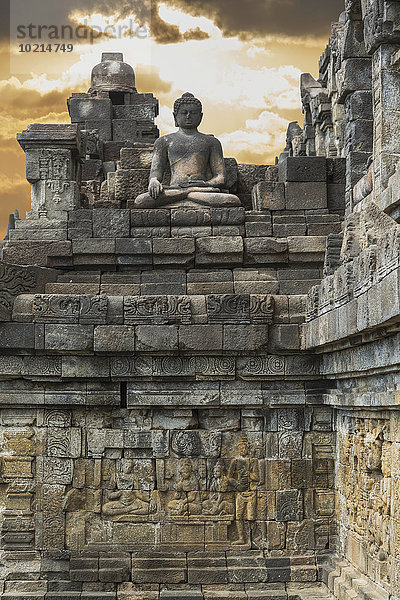 Statue Borobudur Buddha Indonesien