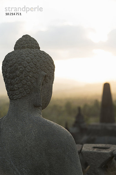 Statue Borobudur Buddha Indonesien