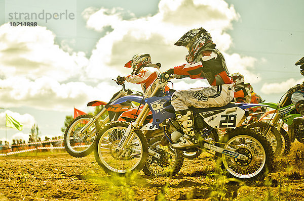 Europäer Kurs Motocross