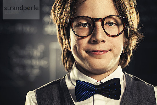 Brille Close-up Krawatte Student Unterricht Kleidung