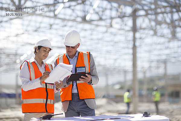 bauen Architekt Blaupause vorlesen