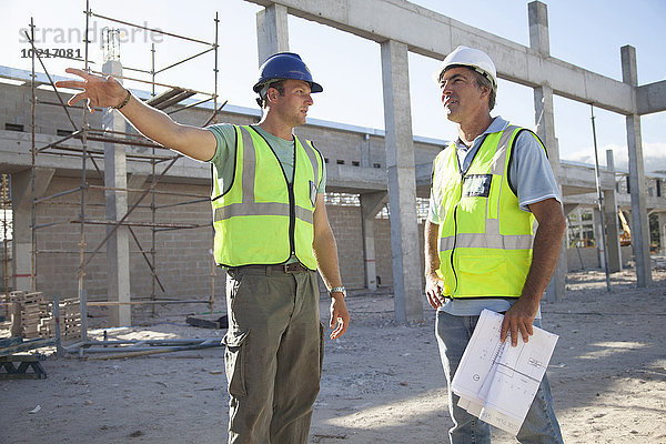 bauen Europäer sprechen arbeiten