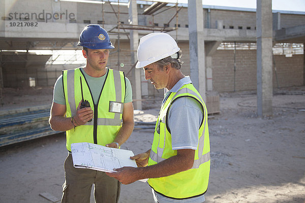 bauen Europäer sprechen arbeiten