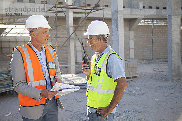 bauen Europäer sprechen arbeiten Architekt