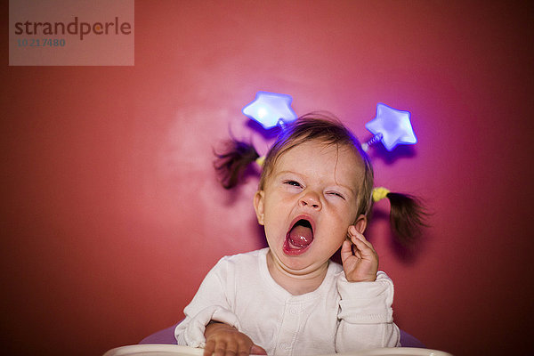 sternförmig Europäer Stirnband gähnen Kleidung Mädchen Baby