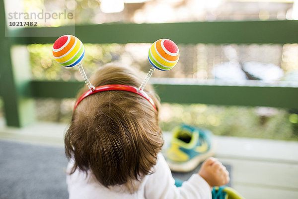 Europäer Stirnband bunt Vordach Kleidung Ball Spielzeug Mädchen Baby