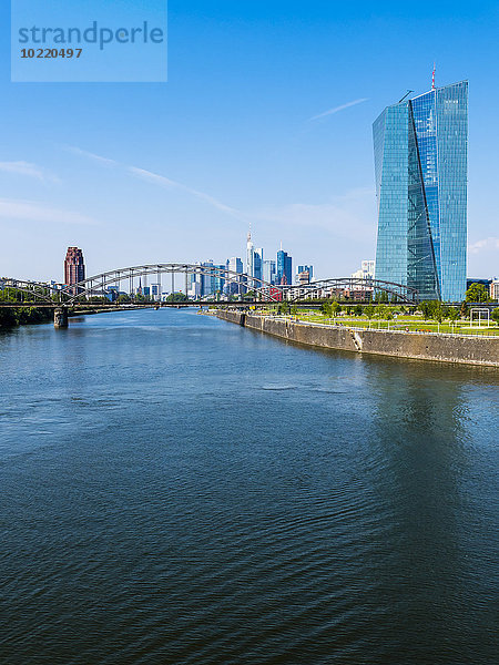 Deutschland  Frankfurt  Europäische Zentralbank am Main