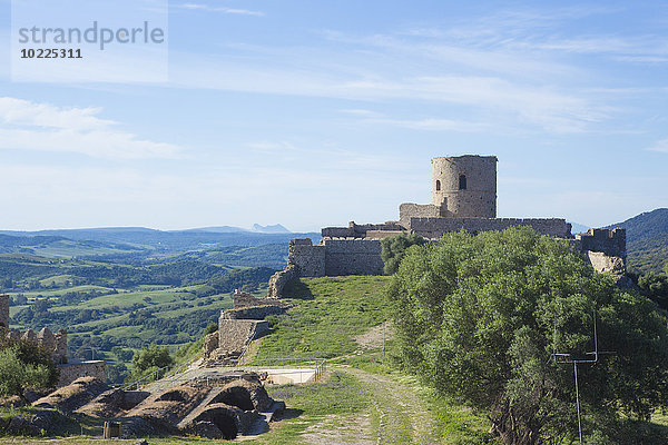 Spanien  Andalusien  Jimena de la Frontera  Schloss