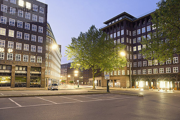 Deutschland  Hamburg  Stadtteil Kontorhaus