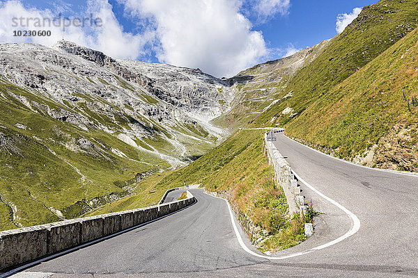 Italien  Südtirol  Vinschgau  Passo desso Stilfserjoch  Bergpass