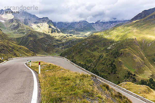 Italien  Südtirol  Passeiertal  Bergpass Timmelsjoch