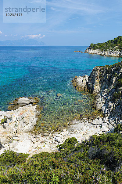 Griechenland  Chalkidiki  Sithonia  Küste