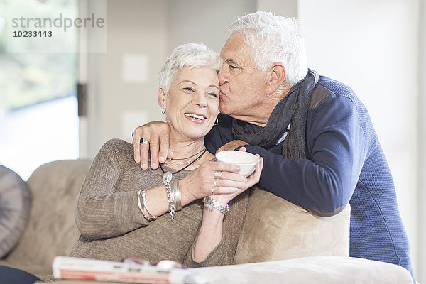 Seniorenpaar zu Hause