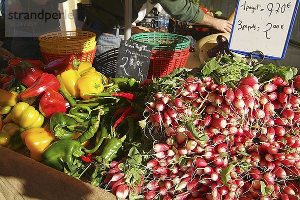 Blumenmarkt Gemüse Markt