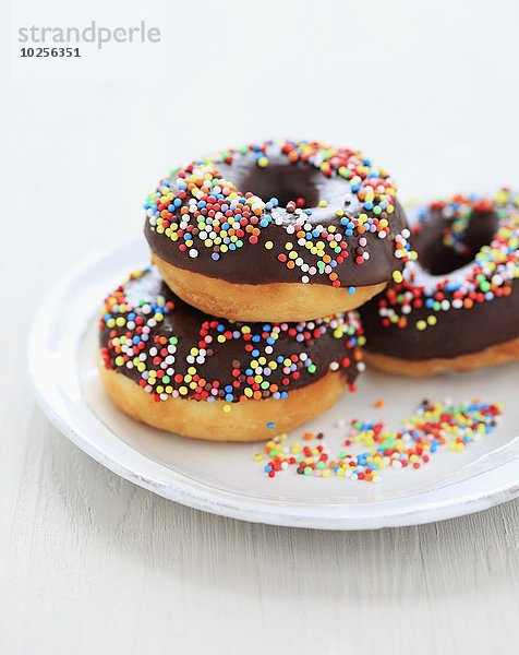 Dekoration Schokolade Donut