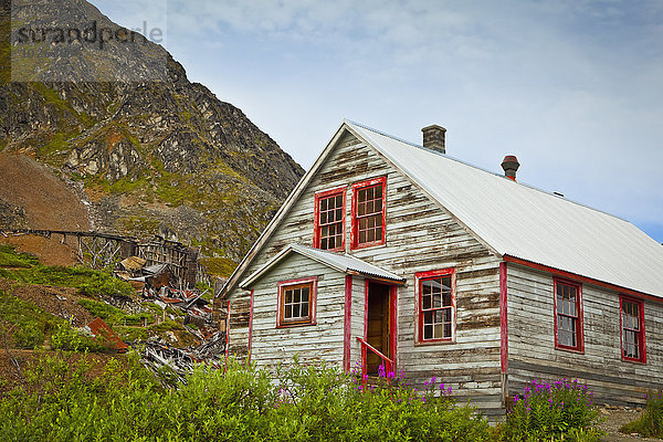 Sommer Geschichte Süden Alaska Unabhängigkeit Bergwerk Grube Gruben