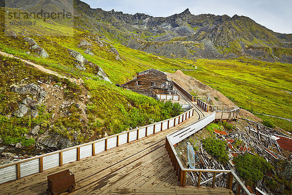 Sommer Gebäude Geschichte Unabhängigkeit Bergwerk Grube Gruben