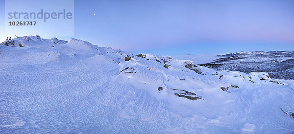 Bayerischer Wald Bayrischer Wald Bayerwald Winter Sonnenuntergang Berg Bayern Deutschland