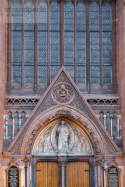 Dublin Hauptstadt Landstraße Kirche Close-up katholisch