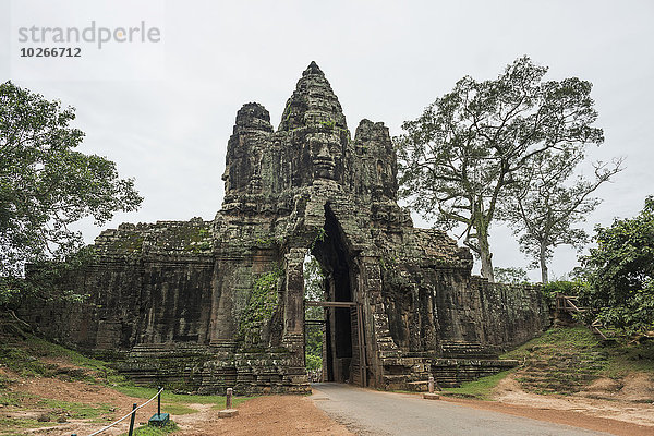 Verbindung Angkor Kambodscha Siem Reap Südtor